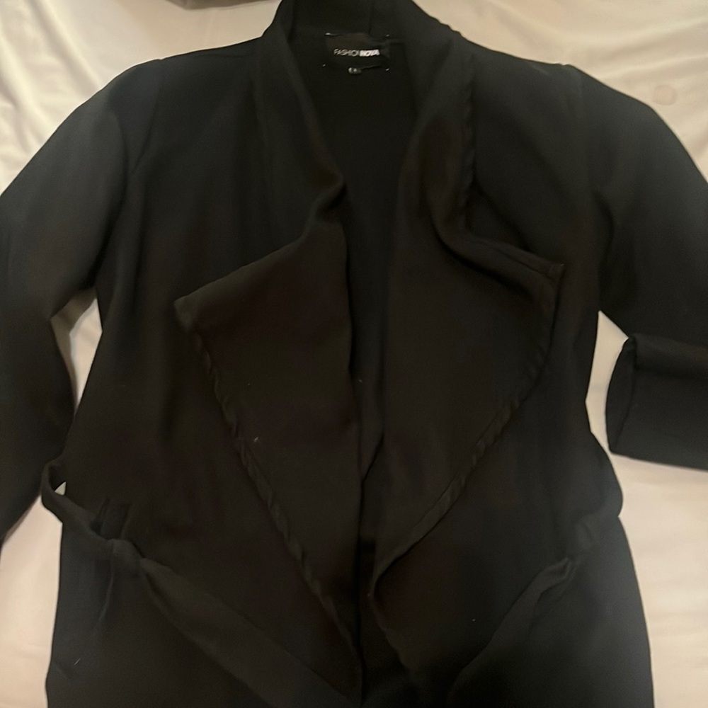Fashion Nova Black Coat